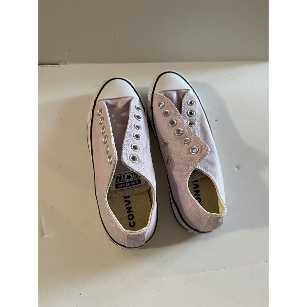 NWOT Converse Chuck Taylor All Star Low Top Sneakers Womens 7 Men's 5 Purple - Picture 2 of 16